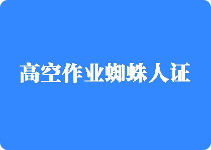 男人的鸡鸡插进影院免费软件高空作业蜘蛛人证